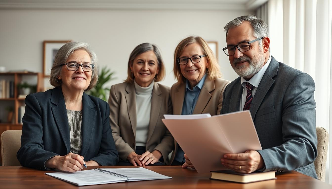 Family legal discussion support